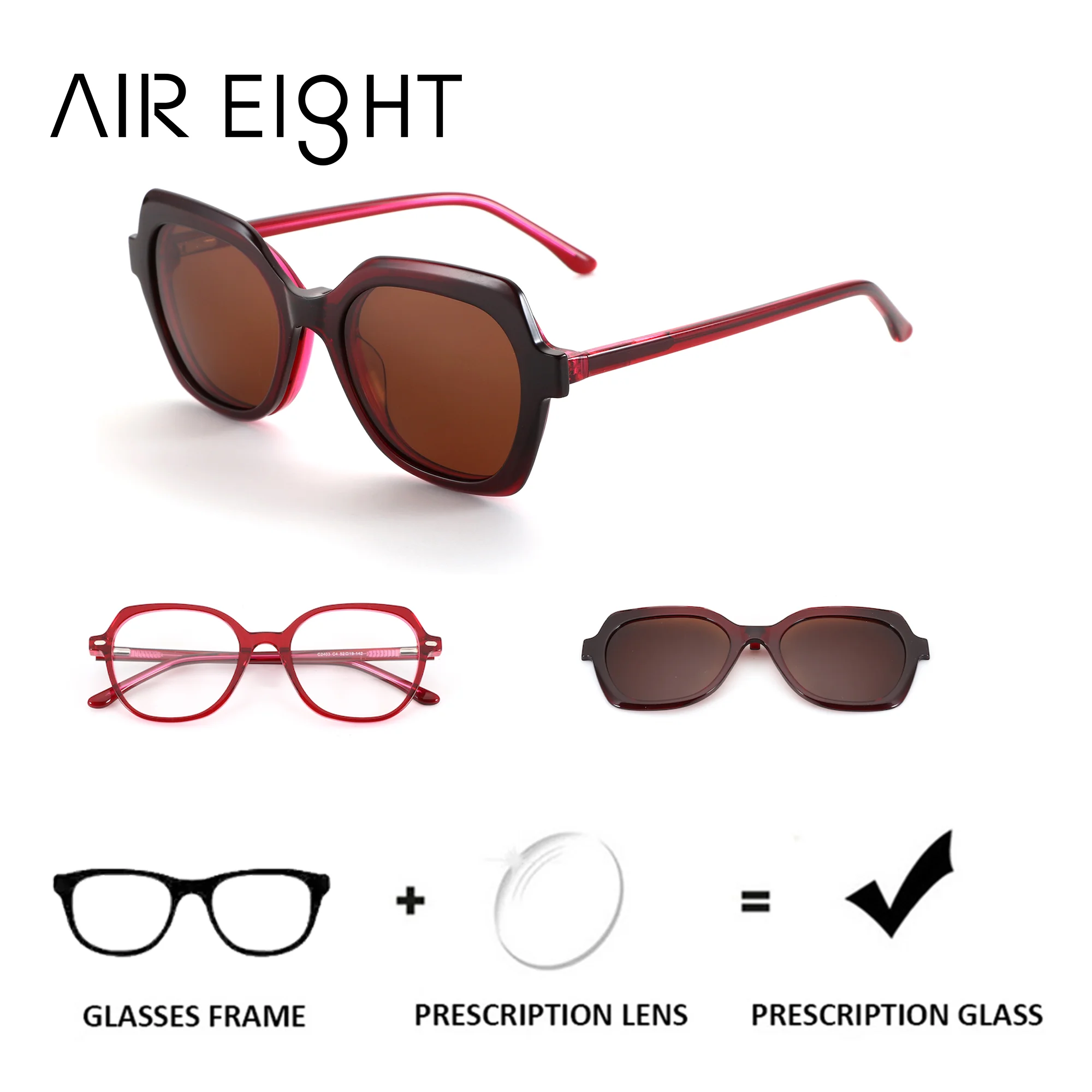 aireight-taille-m-lunettes-de-vue-a-clipser-en-acetate-polygone-pour-femmes-verres-multifocaux-pour-la-vue-de-pres-et-de-loin