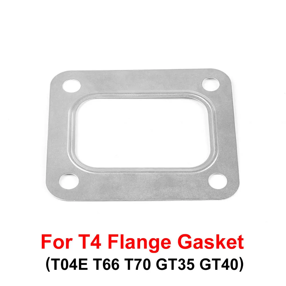 2 x Pack Garrett T4 Turbo Inlet Flange Gasket 4 Bolt 304 Stainless Steel