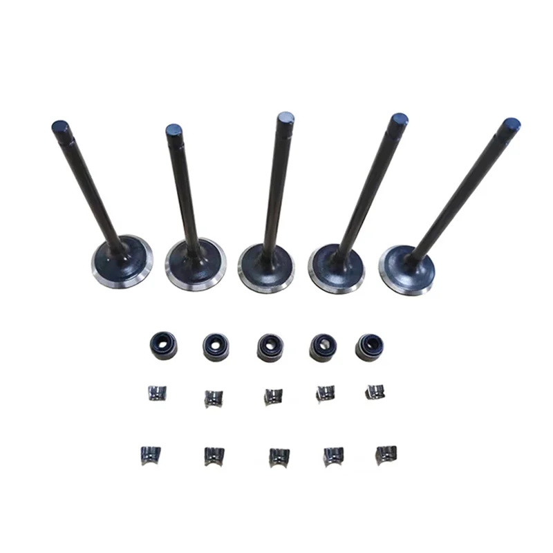 

Reliable Motorcycle Exhaust Valves Inlet Intake Stem Kit For Yamaha 660 YFM660 YFM660F 4X4 2002-2008 Motorcycle Engine Parts