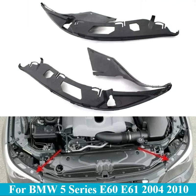 For BMW 5 Series E60 E61 2004 2010 Headlight Seal Gasket Front Lamp Sealing Strip Rubber Light Housing Weatherproof Accessories