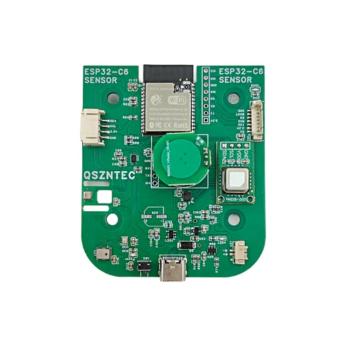 Imagen 2 del producto El multisensor ESP32-C6 puede detectar CO2, VOC, IMU, temperatura, humedad, presión de aire, luz y cuerpo humano, enchufe USB tipo C y