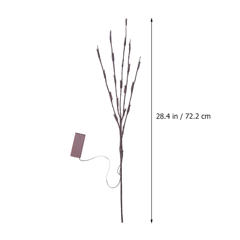 

3Pcs Simulated Tree Branch Light LED Branch Lamp Flower Arrangement Home LED Light Decor Flexible Malleable Wire