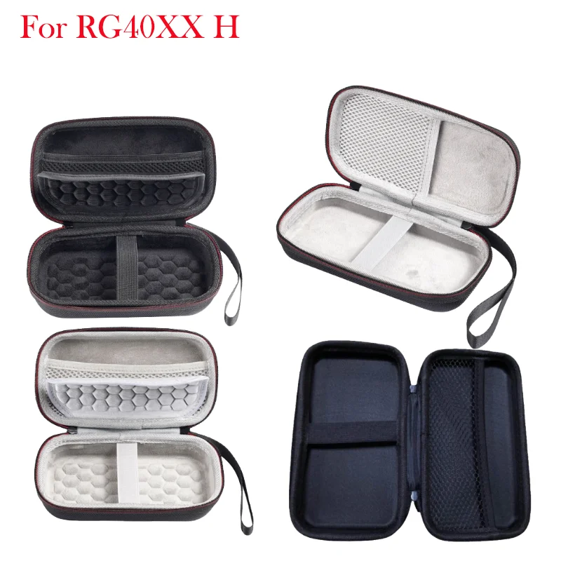 

EVA Bag Carrying Case for RG40XX H Scratchproof Storage Box Handheld Console Shockproof Protector Case with Mesh Pocket