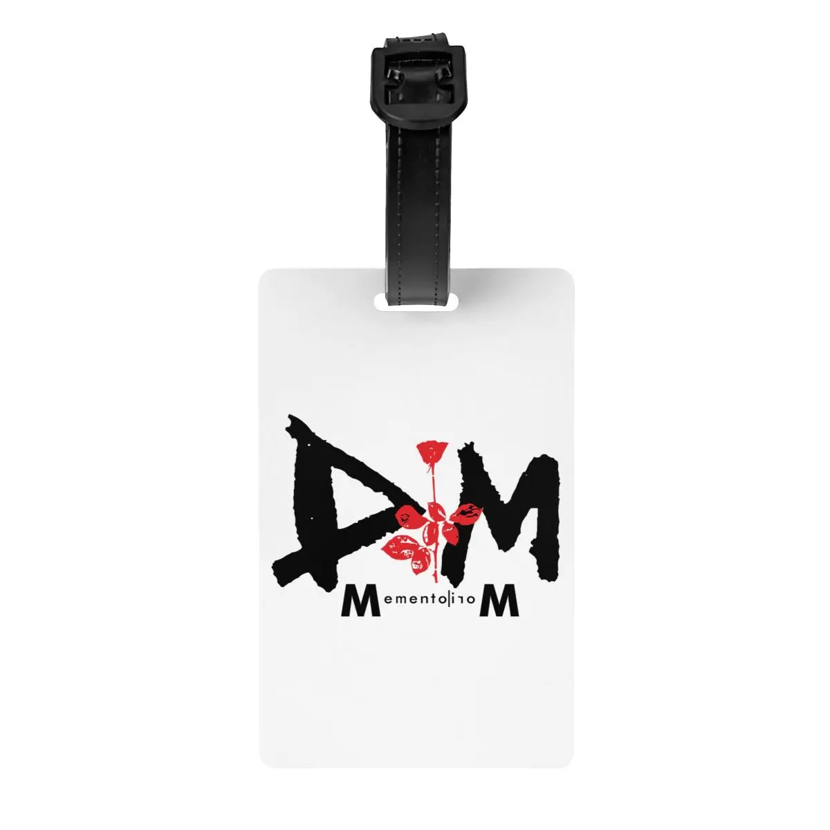 Custom Depeche Cool Mode Electronic Rock Luggage Tags for Suitcases Cute Baggage Tags Privacy Cover ID Label