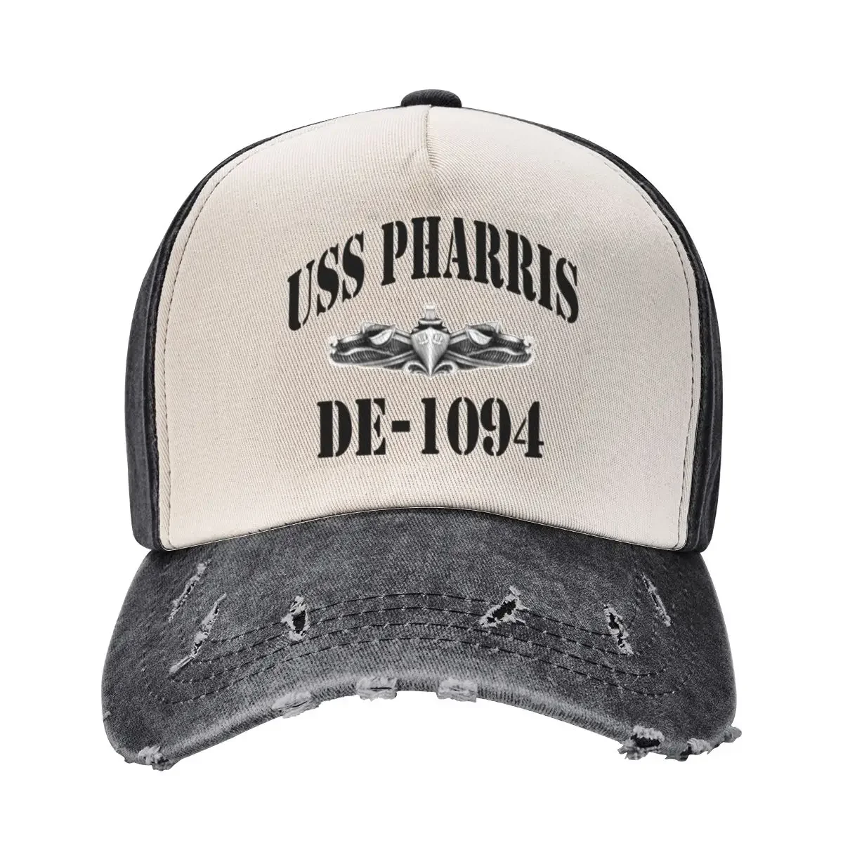 

USS PHARRIS (DE-1094) SHIP'S STORE Baseball Cap Hat Luxury Brand Snap Back Hat Golf Hat Trucker Hats For Men Women's