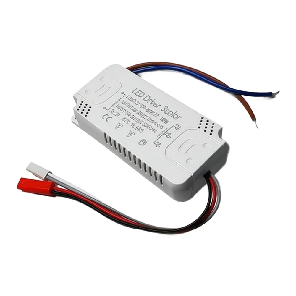 Constant Current Dimmable LED Driver for 3-Color Downlight Fixtures For Transformer-Compatible AC165-265V Input Range