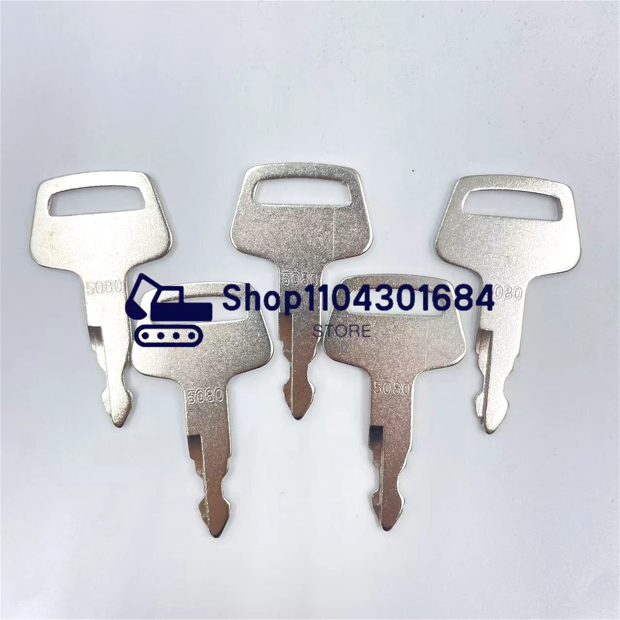 5PCS Key 5080 for IHI Marooka Excavator Heavy Equipment Ignition Key 069027029