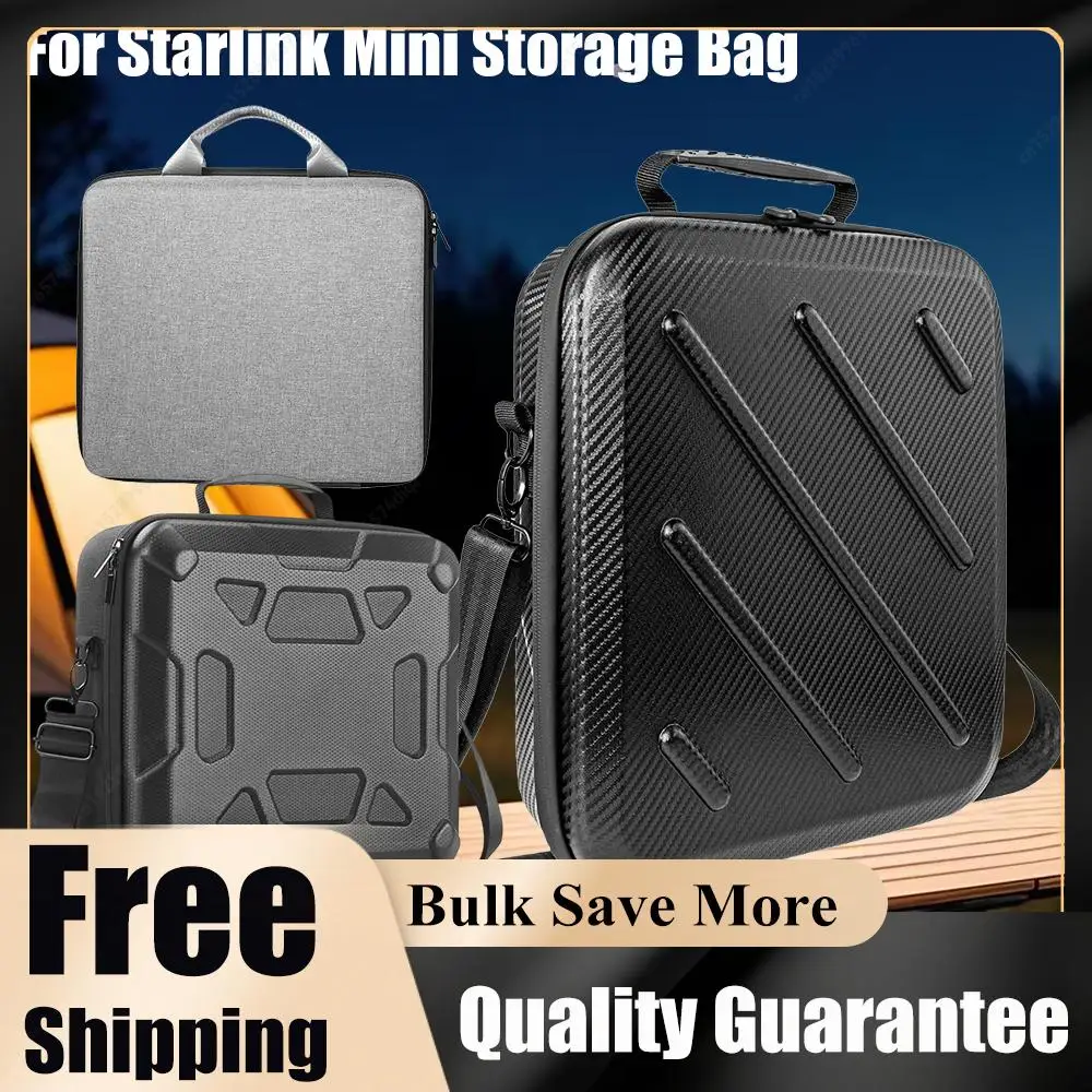 

Защитный чехол для Starlink Mini с двумя вариантами переноски, устойчивый к царапинам, износостойкий, для хранения кабелей питания