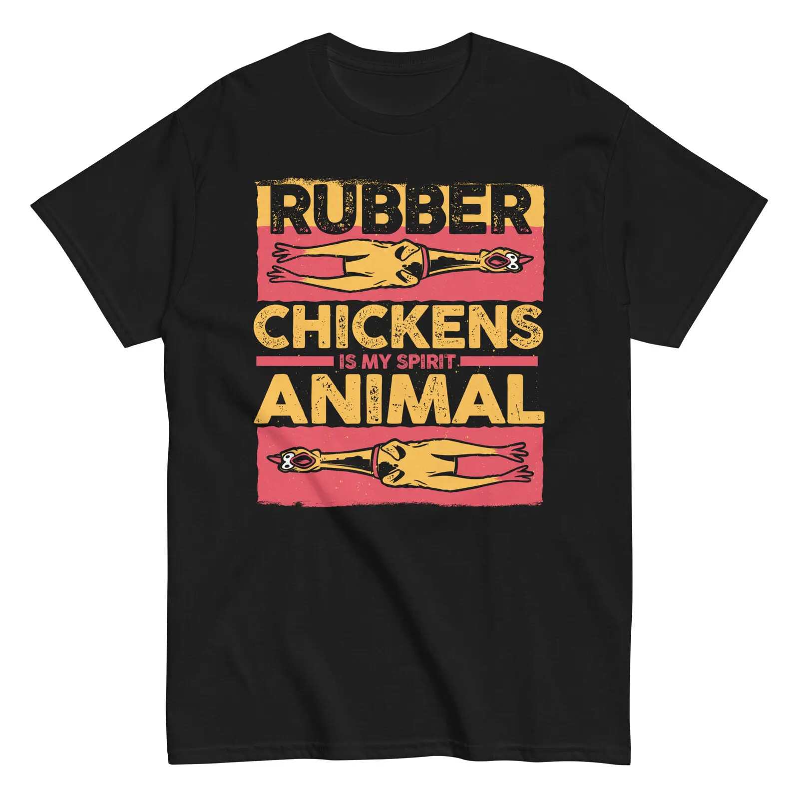 Chicken Lover | Rubber Toys | Rubber Chicken Is My Spirit Animal T-Shirt