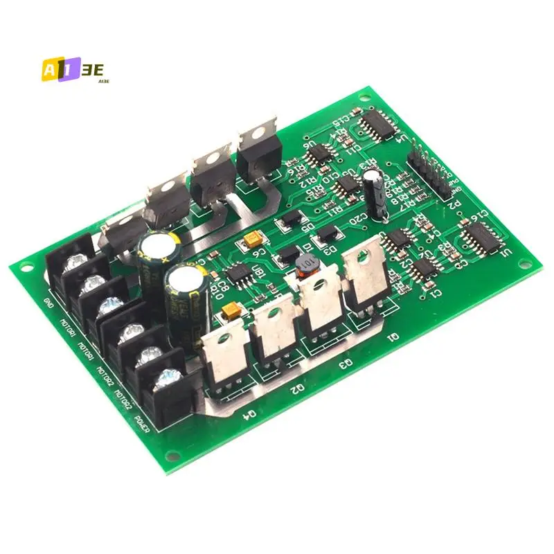 

A13E-15A двойной H-мостовой модуль драйвера двигателя постоянного тока, плата контроллера привода двигателя для робота, совместимого автомобиля 3 В-36 В