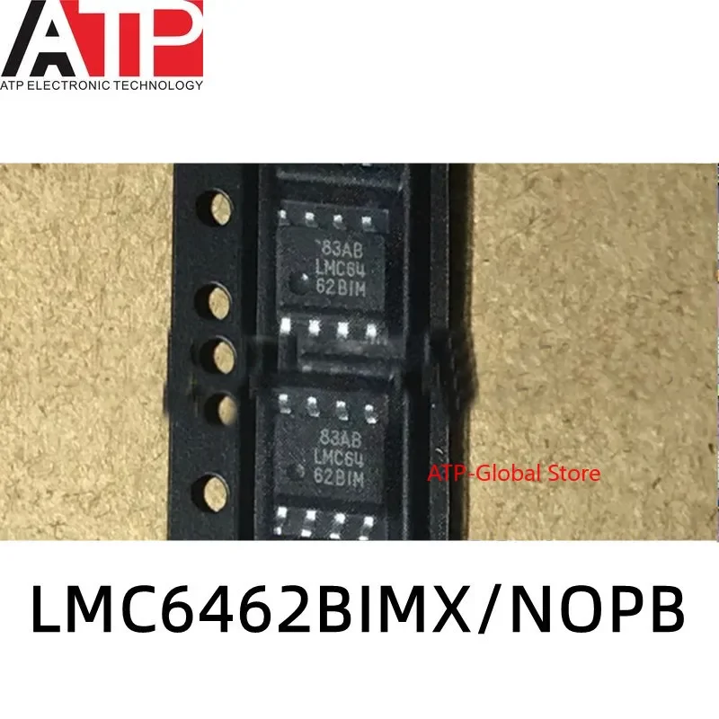 

5PCS LMC6462BIMX/NOPB LMC6462BIMX 62BIM SOP-8 Original inventory in stock