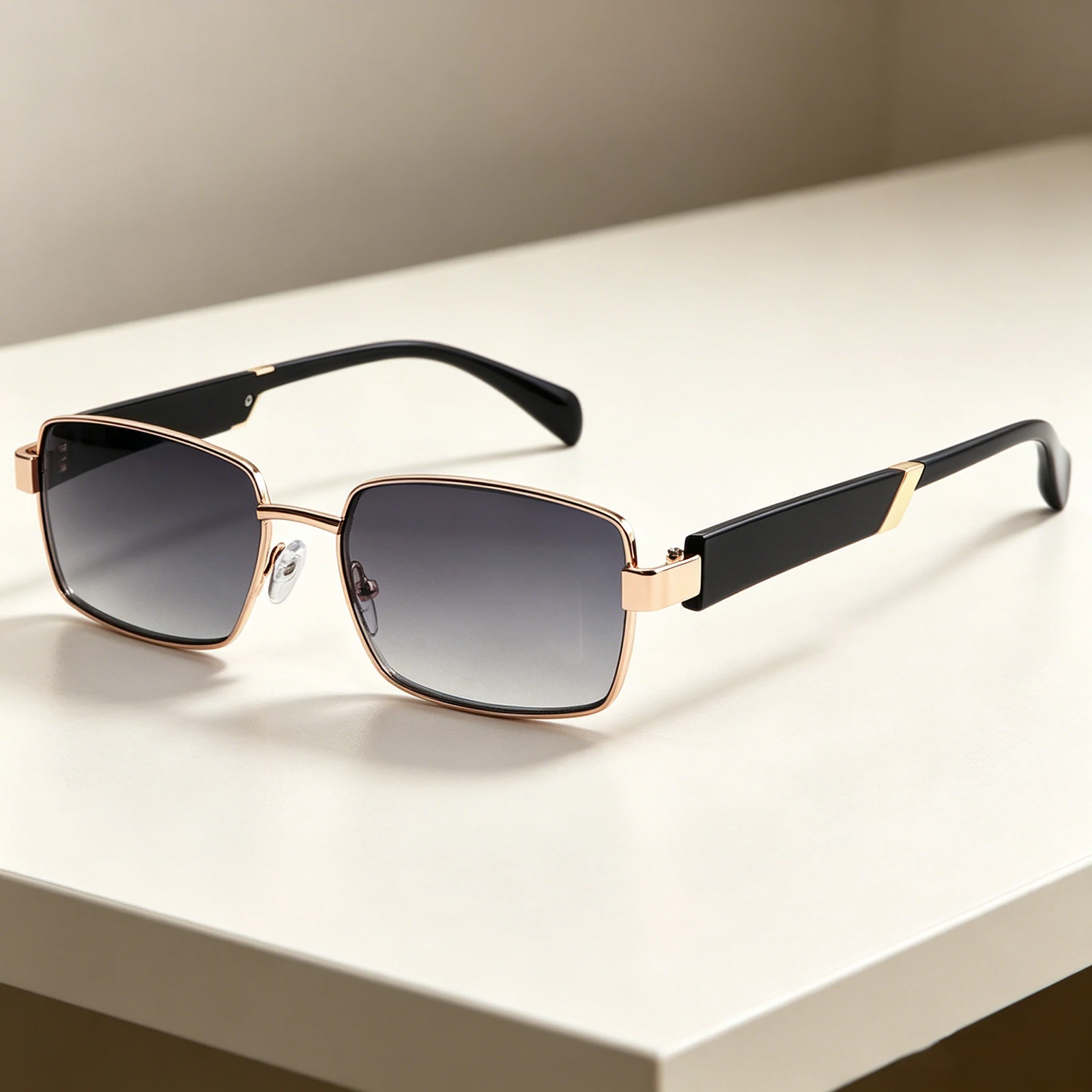 Lunettes de lecture multifocales progressives à la mode, monture audacieuse pour hommes, lunettes de soleil à double usage, UV400, lunettes d'extérieur