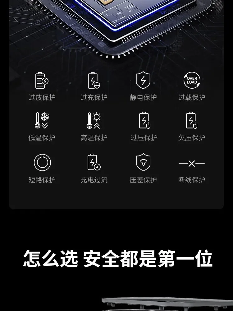 야외 모바일 전원 공급 장치, 휴대용 자동차 캠핑 자율 주행 투어 백업 비상 배터리, 220V