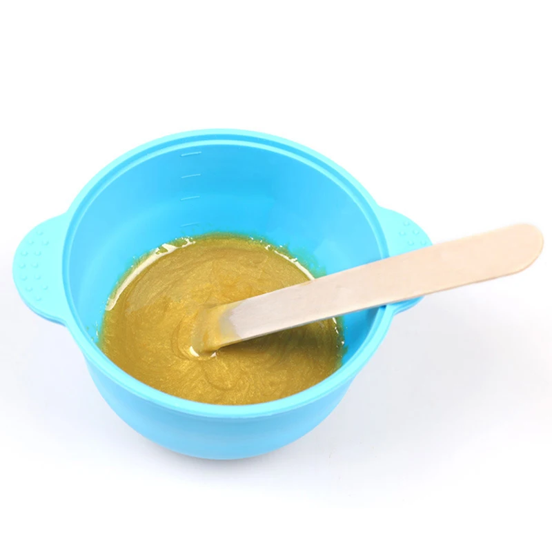 Kit scaldacera Kit ceretta depilazione con ciotola, fagioli di cera 200g/400g, bastoncini di legno 10 pezzi per gambe sopracciglia viso corpo Bikini