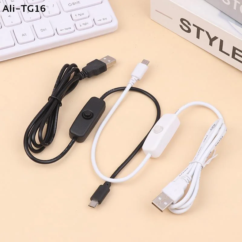 USB Type-C Extension Cable With On Off Switch USB To Type C Extension Cable For USB Lamp USB Fan LED Strip Lamp Bulb Light