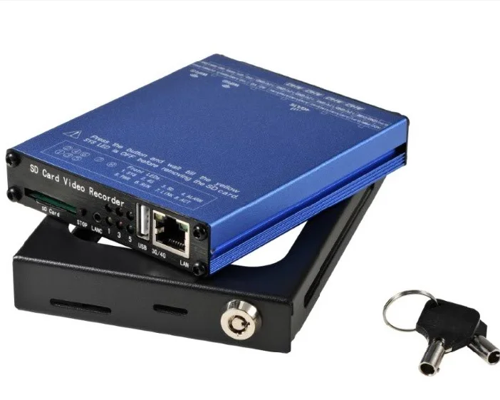 

4CH AHD AVI Mini SD Card 4G GPS WIFI G-Sensor Vehicle Mobile DVR