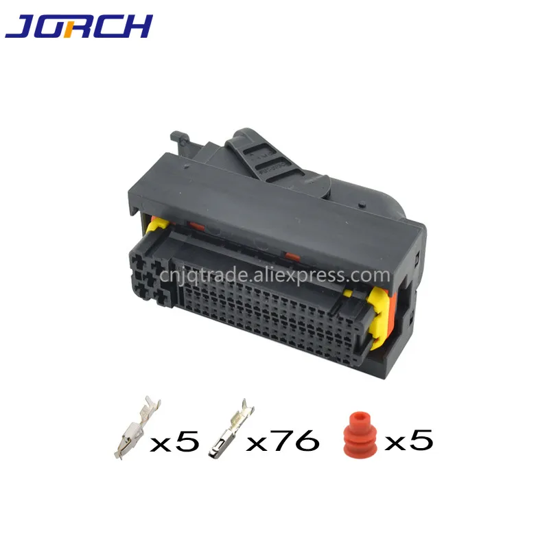 1473244-1 81-poliger kundenspezifischer elektrischer ECU-Box-PCB-Motorsteuergerät-Kabelbaumstecker