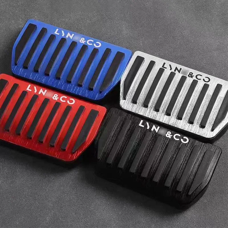 Lynk Co 01 02 03 05 Non-slip Aluminum Alloy Throttle Brake Pedal Cover EM-P Brake Accelerator Pedal Car Accessories