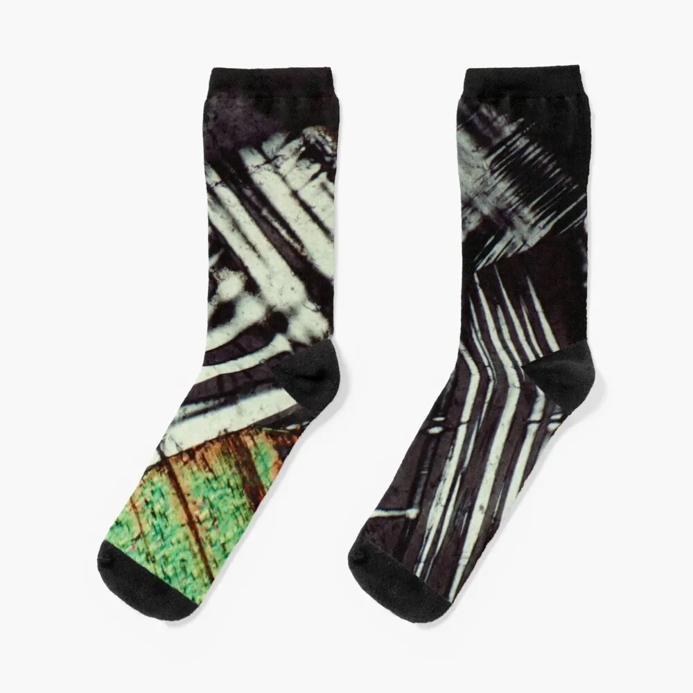 

Twinned Feldspar & Blocky Biotite - Mineral Art Socks shoes christmas gift Socks Men Women's