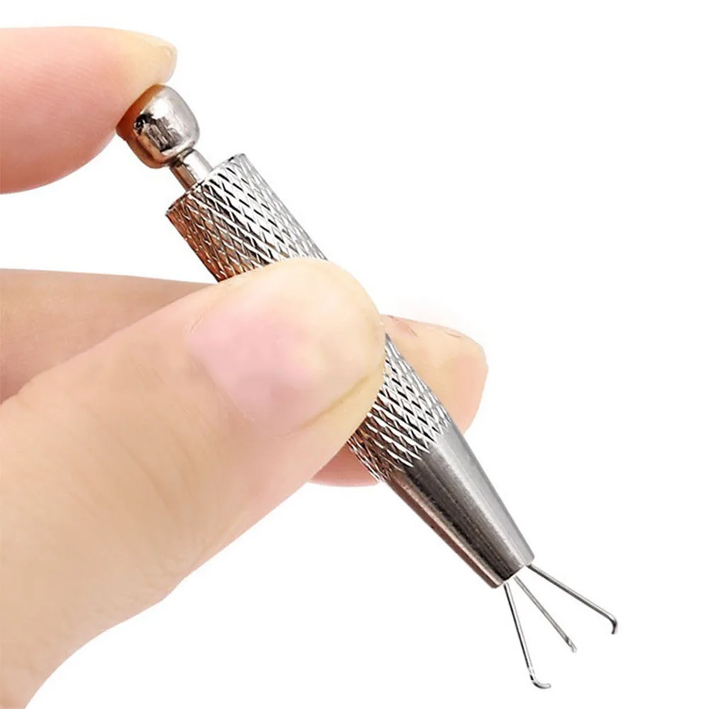 أداة انتزاع مكونة إلكترونية بأربعة مخلب ، قابض رقاقة IC BGA ، منتقي برغي مستخرج ، قلم التقاط ، أداة إصلاح يدوية إلكترونية