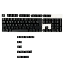 123 German QWERZ ISO Double Shot PBT Shine Through OEM Profile Keycaps For MX Switches 68 84 96 61 87 104 Mechanical Keyboard