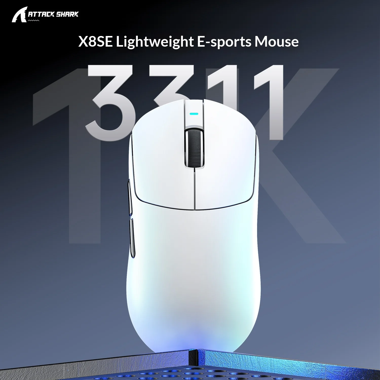 

Attack Shark X8SE Wireless Bluetooth Mouse PAW3311 Lightweight Gaming Grade For Tablet Three Mode Computer Office Peripherals