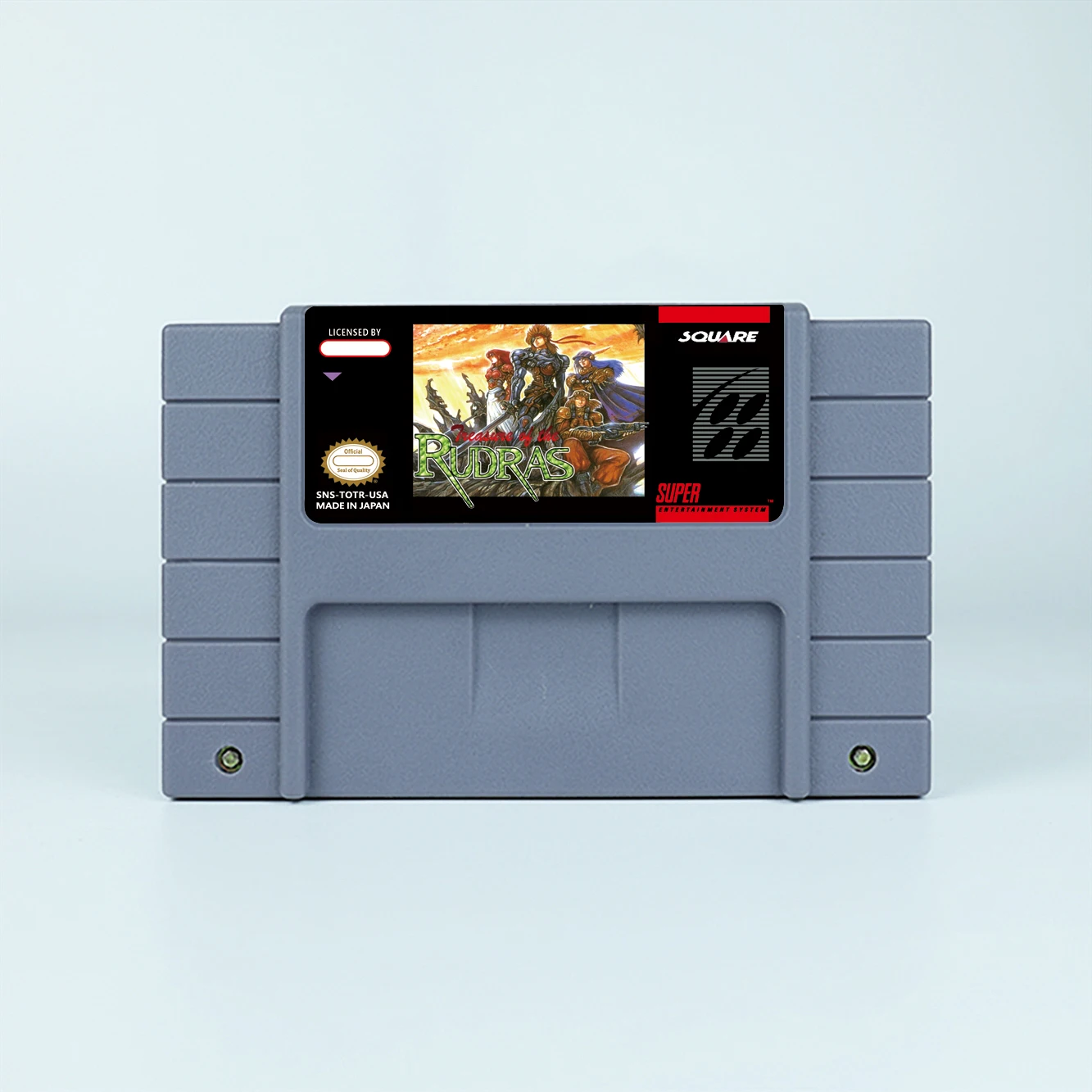 كنز بطاقة لعبة Rudras RPG ، خرطوشة لعبة فيديو 16 بت ، SNES ، EUR ، PAL ، USA ، NTSC