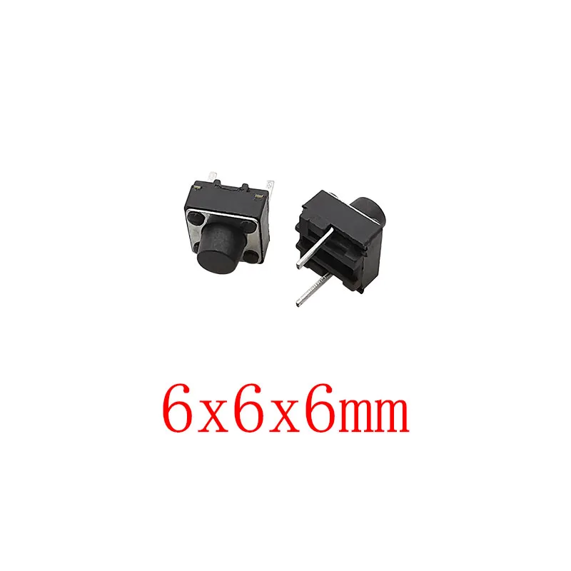 6x6mm Micro Tactile Switch Momentary Tact DIP Switch 2 Pin 6x6mm Micro Touch Push Button Tactile Switch High 4.3/5/6/7/8/9mm – Detail 4