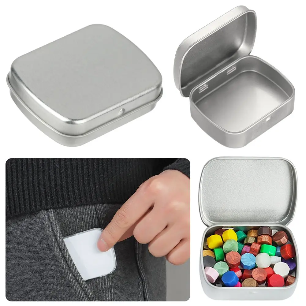 Schmuck sammeln kleine Lagerung Home Organizer Zinn Box leere Dosen Container Container Kit