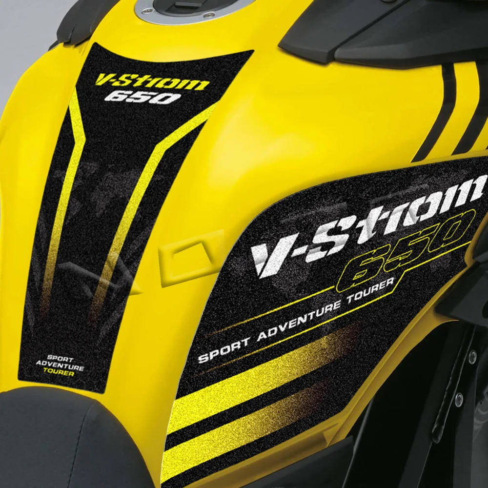 For V-STROM Vstrom DL 650 XT 650XT 3M Anti-Slip Motorcycle Fuel Tank Pad Sticker Protection Decal Accessories 2018-2023