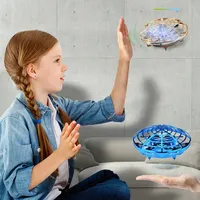 Mini UFO Drone Toys Infrared Sensing Control Aircraft Gesture Induction Controlled Altitude Hold Quadcopter For Kids