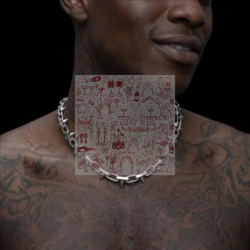 Spike Necklaces Hip-hop Gothic Punk Style Barbed Chain Collar Choker For Men Women Girls Jewelry Accessory