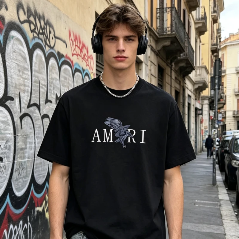 T-shirt de Luxe Tendance Été 2026 - 100% Coton, Décontracté et Élégant, Haut de Gamme et de Qualité Exceptionnelle Y2K