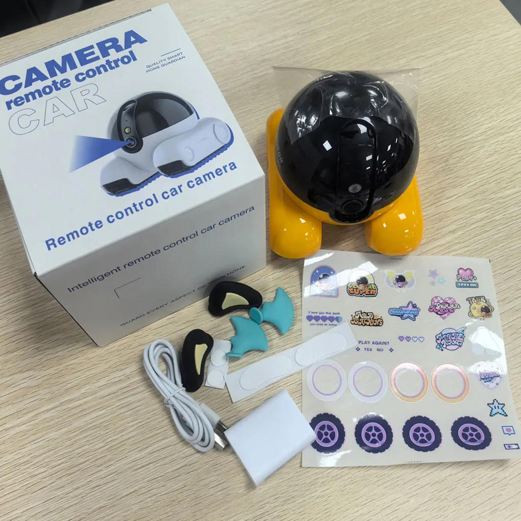 300 Вт HD объектив Робот-камера Приложение Робот-камера для собак Купольная камера Портативная домашняя безопасность CCTV Мониторинг домашних животных