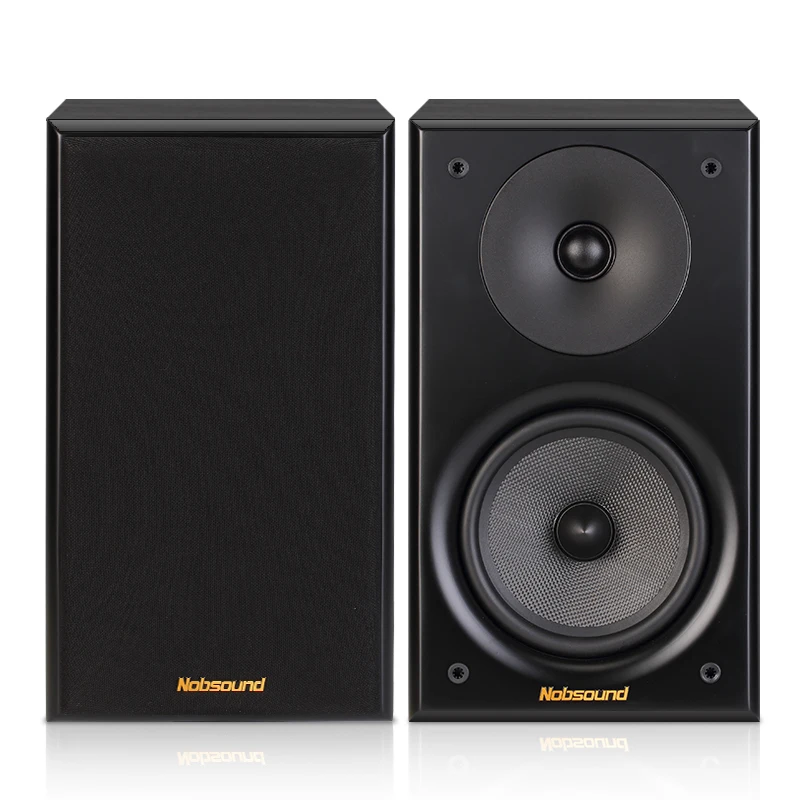 100W 6.5 Inch Passive Bookshelf Speaker  High Power Surround Home Theater Speaker Desktop Two-Way Speaker HiFi Audio Speaker