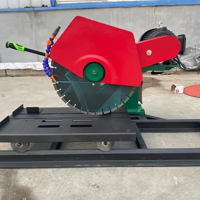 Stone cutting machine 800 type water circulation to voltage sink, marble slate cutting c