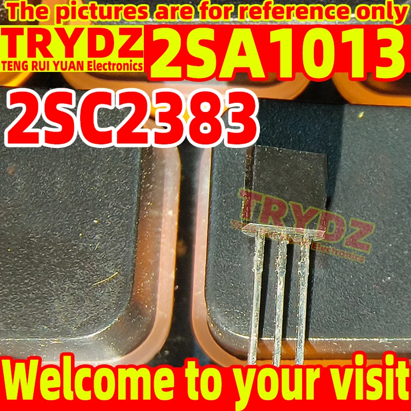 200-20pcs 100% New 2SA1013 2SC2383 A1013 C2383 TO-92