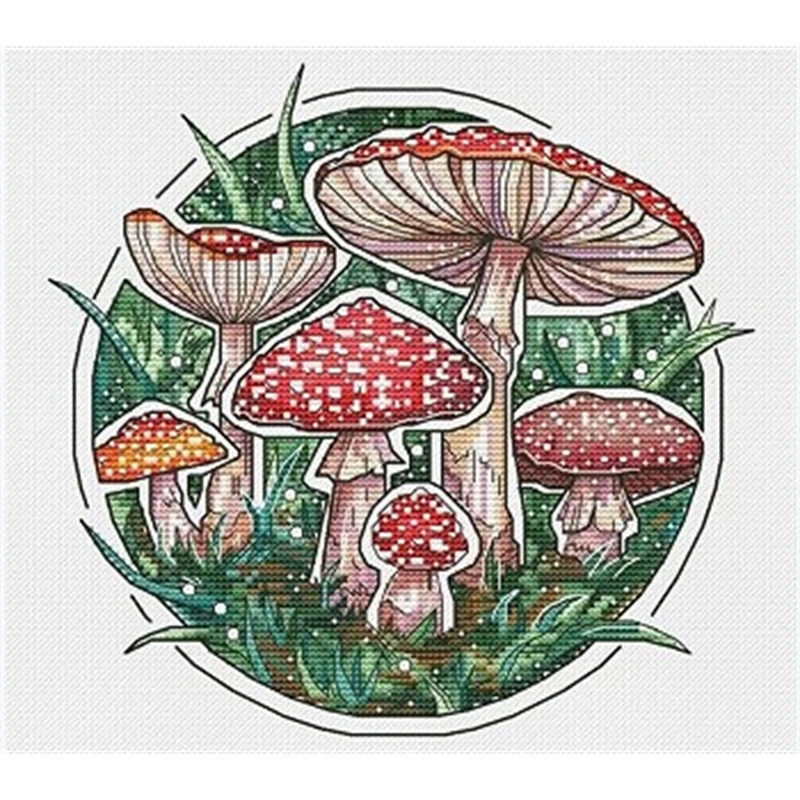 6739 Counted Cross Stitch Complete Kit Cross-stitch Hobby DIY Embroidery Kit Cross Stitch Set Needlework Kids Handicrafts Adults