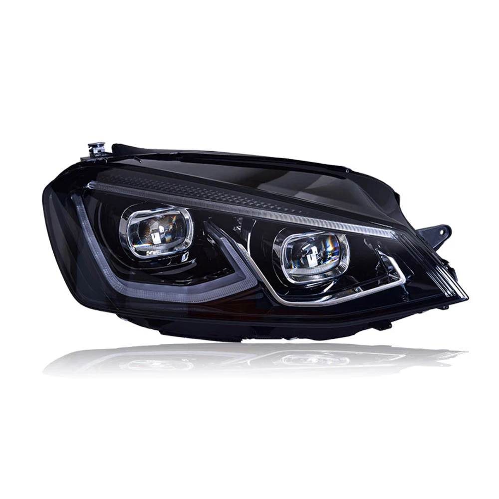 For VW Golf 7 MK7 2013-2017 Car Front Lamp Accessories LED Headlight Golf 8 Assembly with Double Lens Design Condition