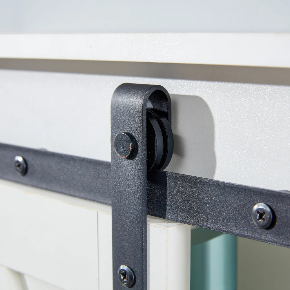 Wood Wall-mounted Storage Cabinet 5-layer Toilet Bathroom Storage Cabinet Multifunctional Cabinet with Adjustable Door White