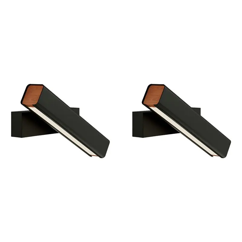 

Настенный светильник A02M-2X для спальни, прикроватный, поворотный, для лестницы, кабинета, гостевой комнаты, коридора, модель A