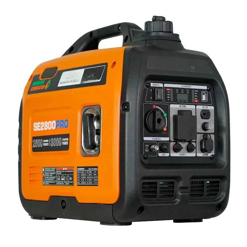 generator household miniature 220v silent frequency conversion 3kw RV outdoor portable camping portable