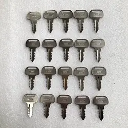 20PCS 393 18510-63720 18510-63620 Ignition Start Starter key For Kubota M Series Tractors Models M4900 M5700 +