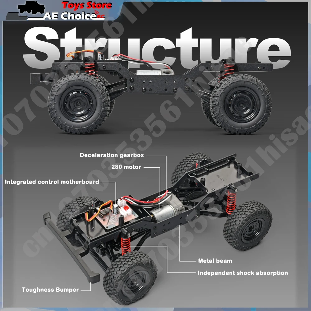 1:12 Scale MN Model RTR Version RC Car 2.4G 4WD MN99S MN99 RC Rock Crawler Defender Remote Control 1/12 Truck Kids Toys