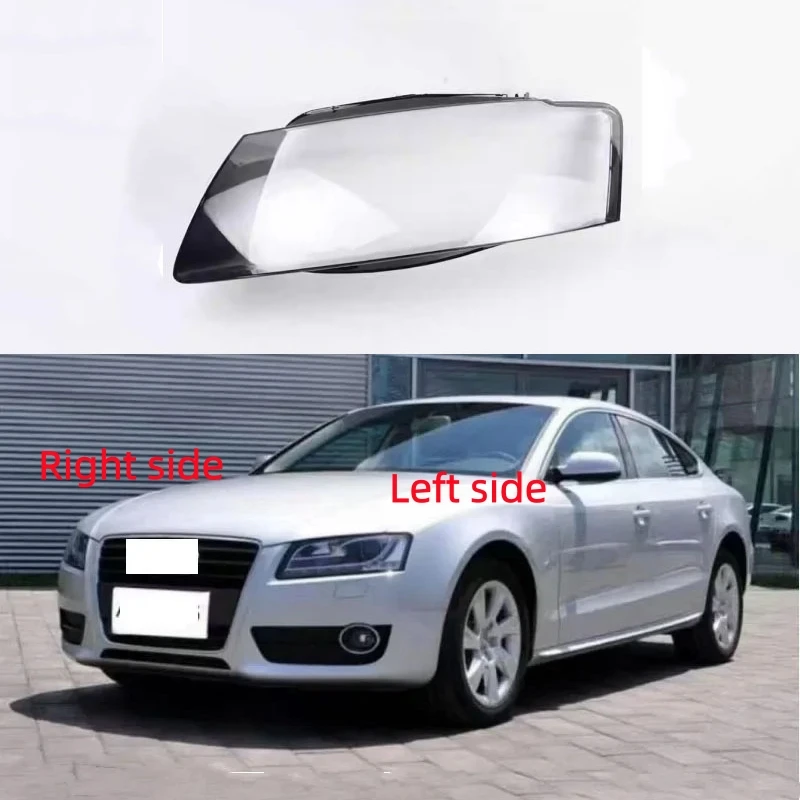 

Для Audi A5 2008-2010: Корпус фары, крышка фары, сменный плафон, стекло фары