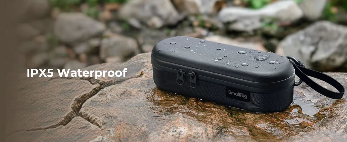 SmallRig Aufbewahrungstasche für DJI Osmo Pocket 4P / Insta360 Luna Ultra Wasserdicht mit Praktischem Handgelenkriemen Organisierte Aufbewahrung 6642B – Detail 3