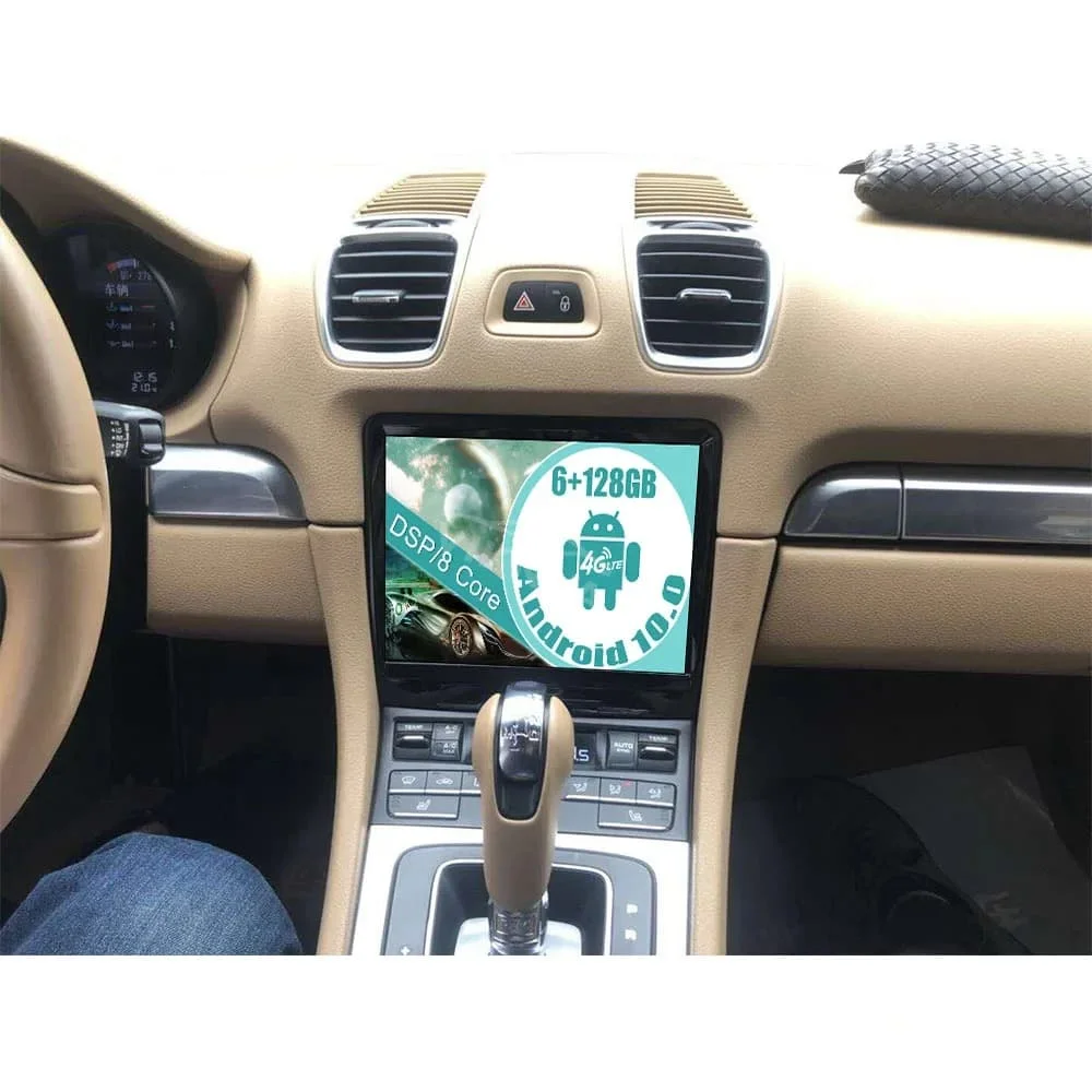 Carplay Dsp Car Dvd Player Android  8core 8GB+128GB Radio Gps Wifi Multimedia For Porsche Cayman Boxster 911 718 2010-2017