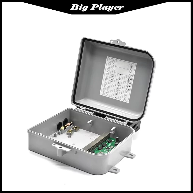 

Wanglink 10 Port RPOE Outdoor 10/100Mbps 8 Port Reverse PoE + 2 10/100/1000Mbps Uplink Port PCBA with Waterproof Box
