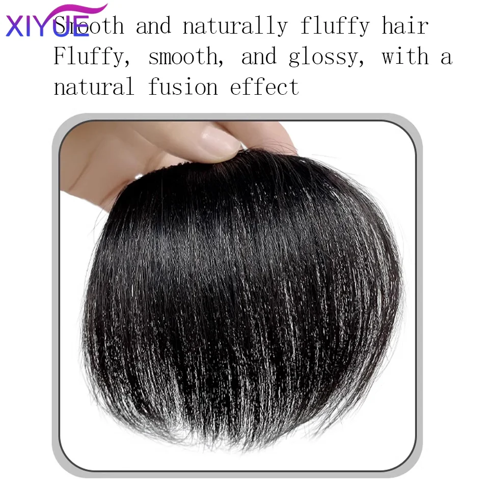 XIYUEMens Frontal Toupee Forehead Hairline Patch  Men\'s hairline wigs