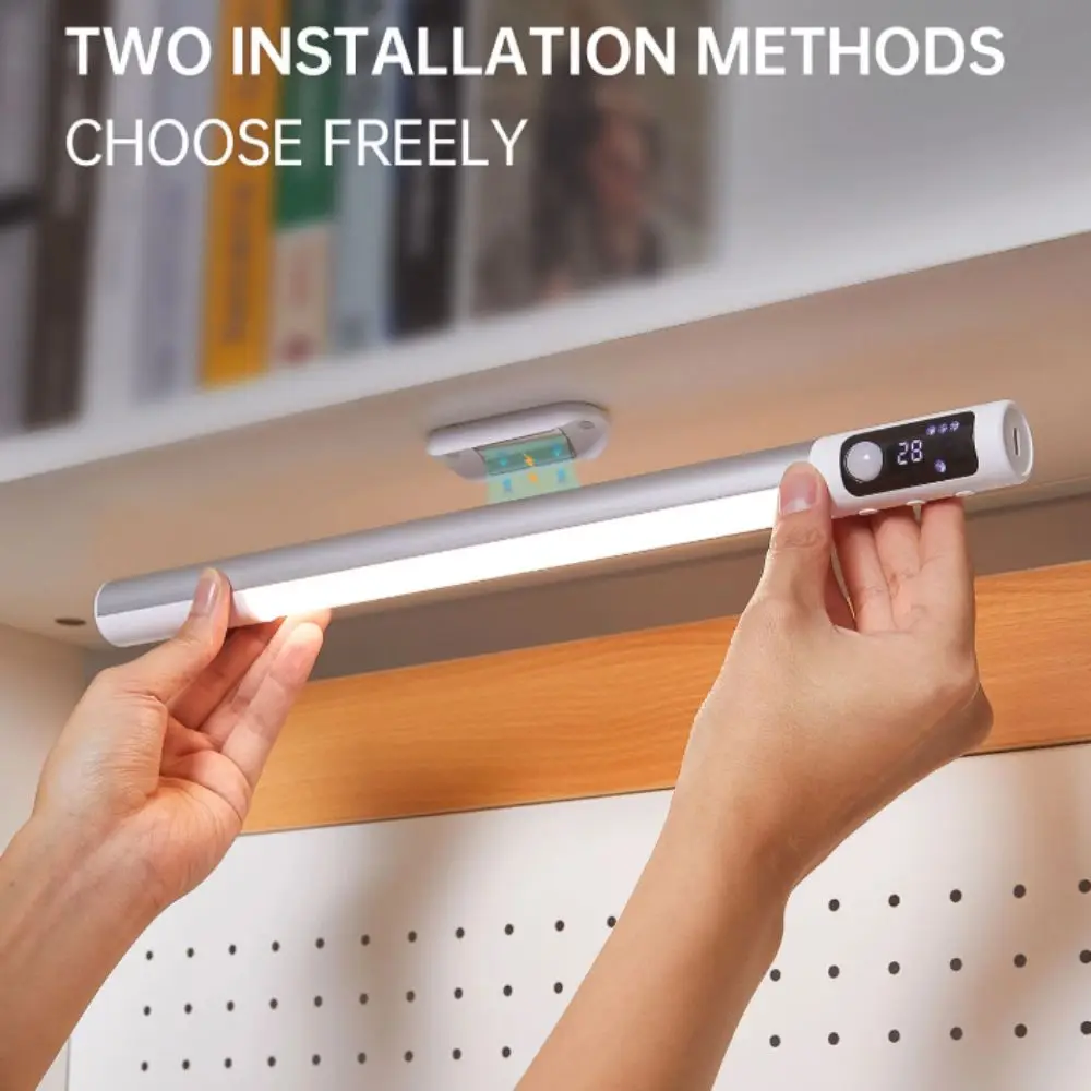 

Type C Rechargeable Motion Sensor Light Magnetic USB Rechargeable Night Light Motion Sensor Rechargeable Lights Desk Lamp